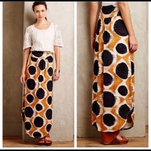 Anthropologie Maeve Maxi Skirt